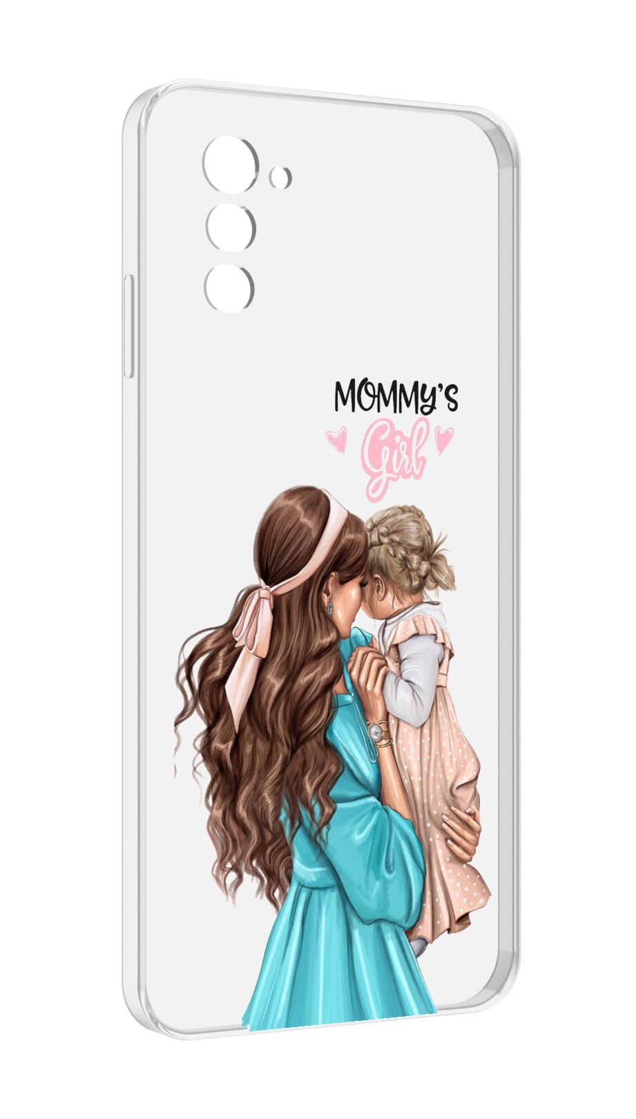 

Чехол MyPads Мама-девочки женский для UleFone Note 12 / Note 12P, Прозрачный, Tocco