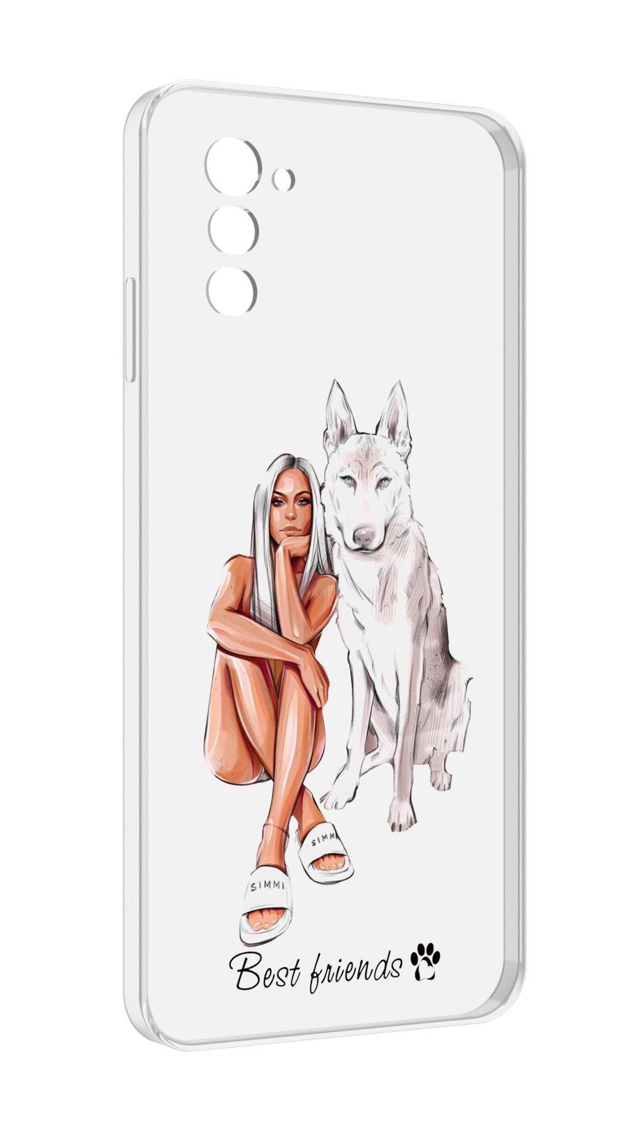 

Чехол MyPads Лучшие-друзья для UleFone Note 12 / Note 12P, Прозрачный, Tocco