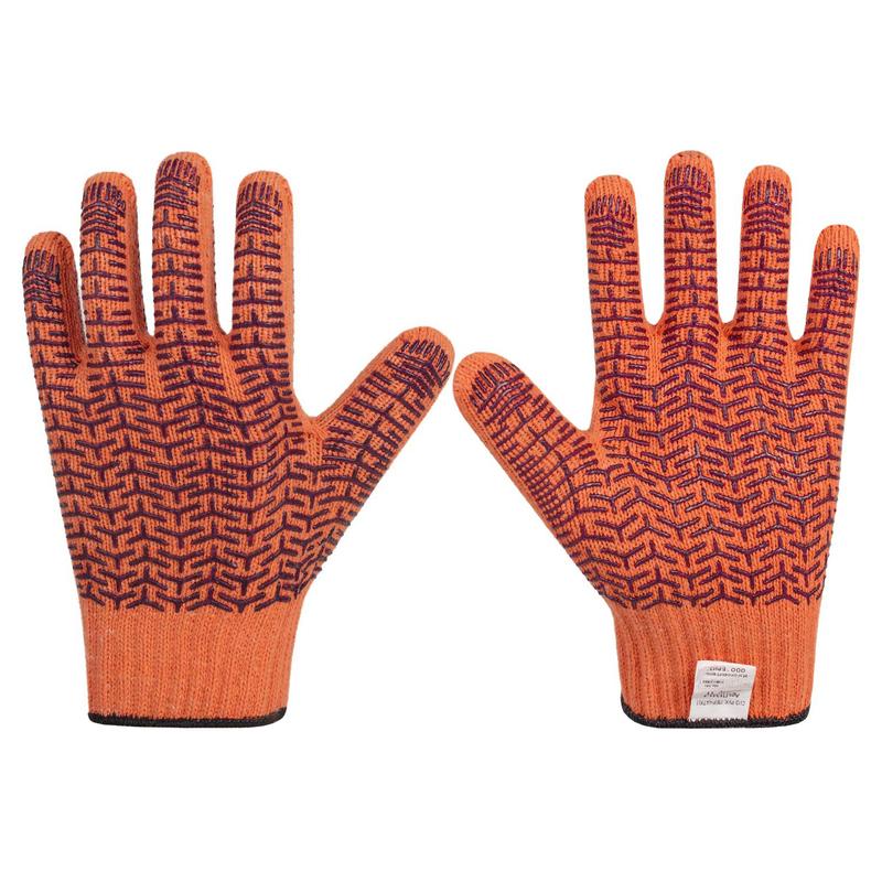 Перчатки защитные текстильные Чибис ХБТ, с ПВХ покрытием, 7 класс, размер 10 (XL), 10 пар текстильные перчатки tegera