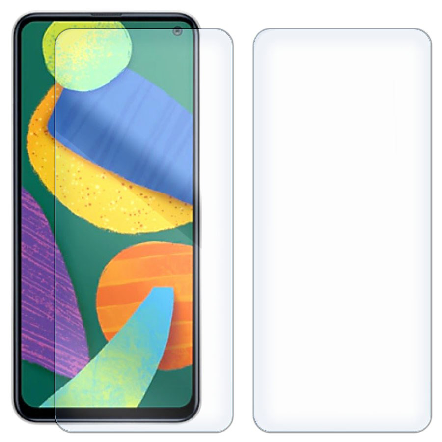 

Комплект из 2-x защитных гибридных стекол для Samsung Galaxy F52