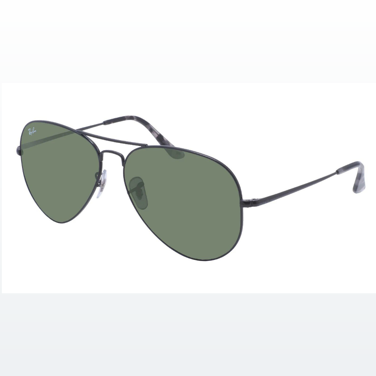 

Солнцезащитные очки унисекс Ray-Ban 256 черные-зеленые, 256