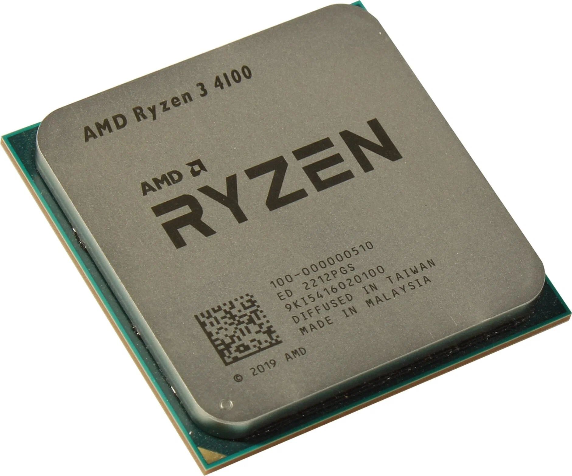 

Процессор AMD Ryzen 3 4100 AM4 OEM, Ryzen 3 4100