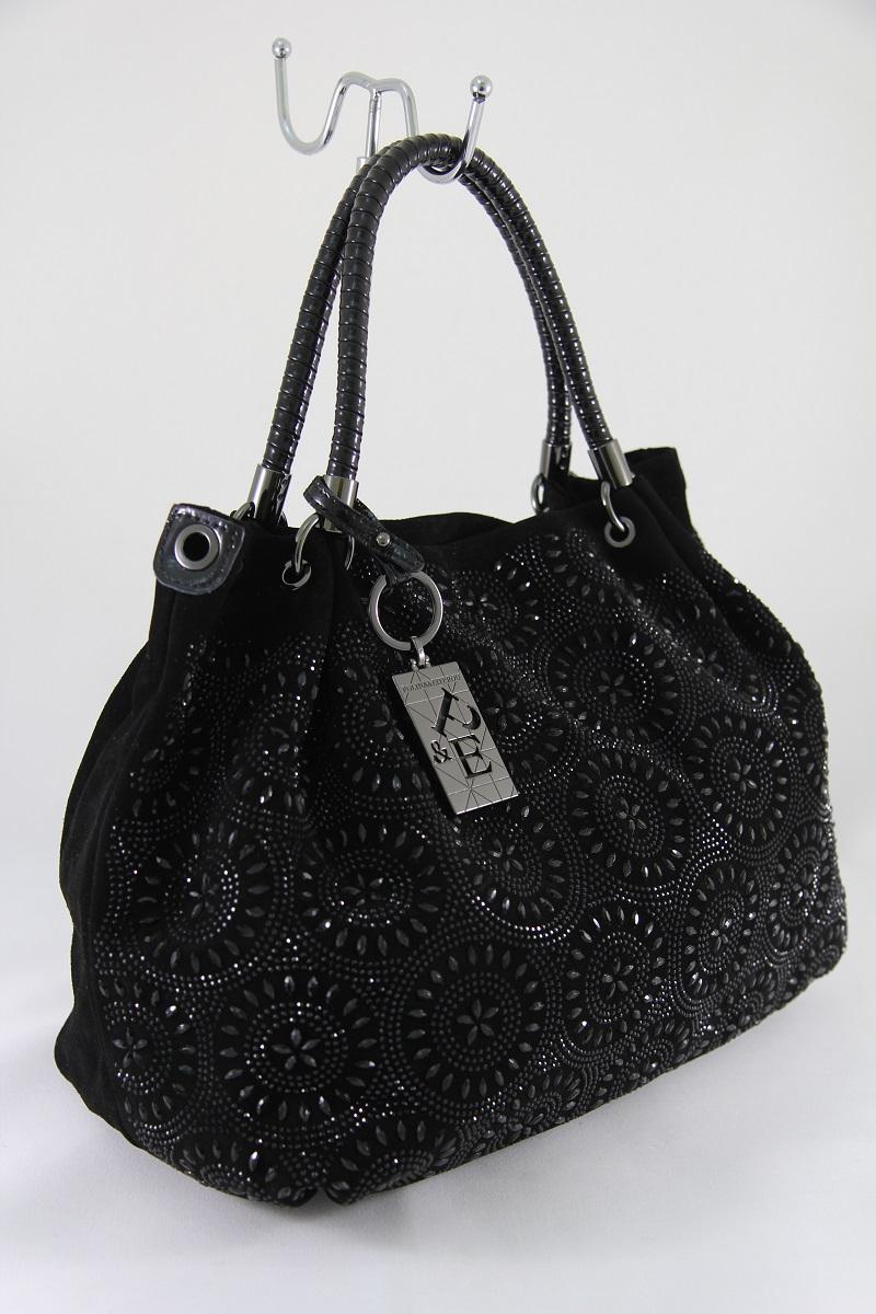 Сумка женская Polina & Eiterou 8057 черная матовая