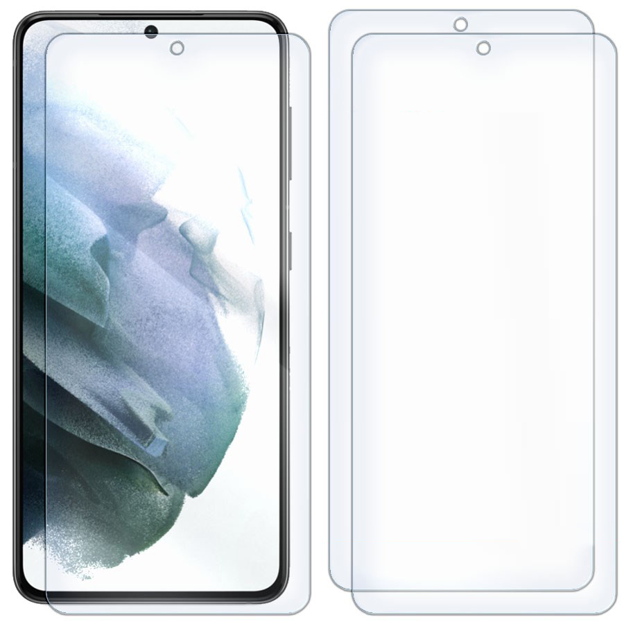 

Комплект из 3-x защитных гибридных стекол для Samsung Galaxy S21