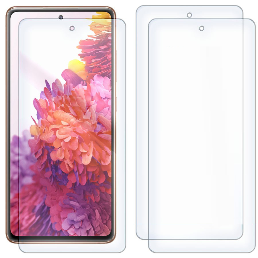 

Комплект из 3-x защитных гибридных стекол для Samsung Galaxy S20 FE