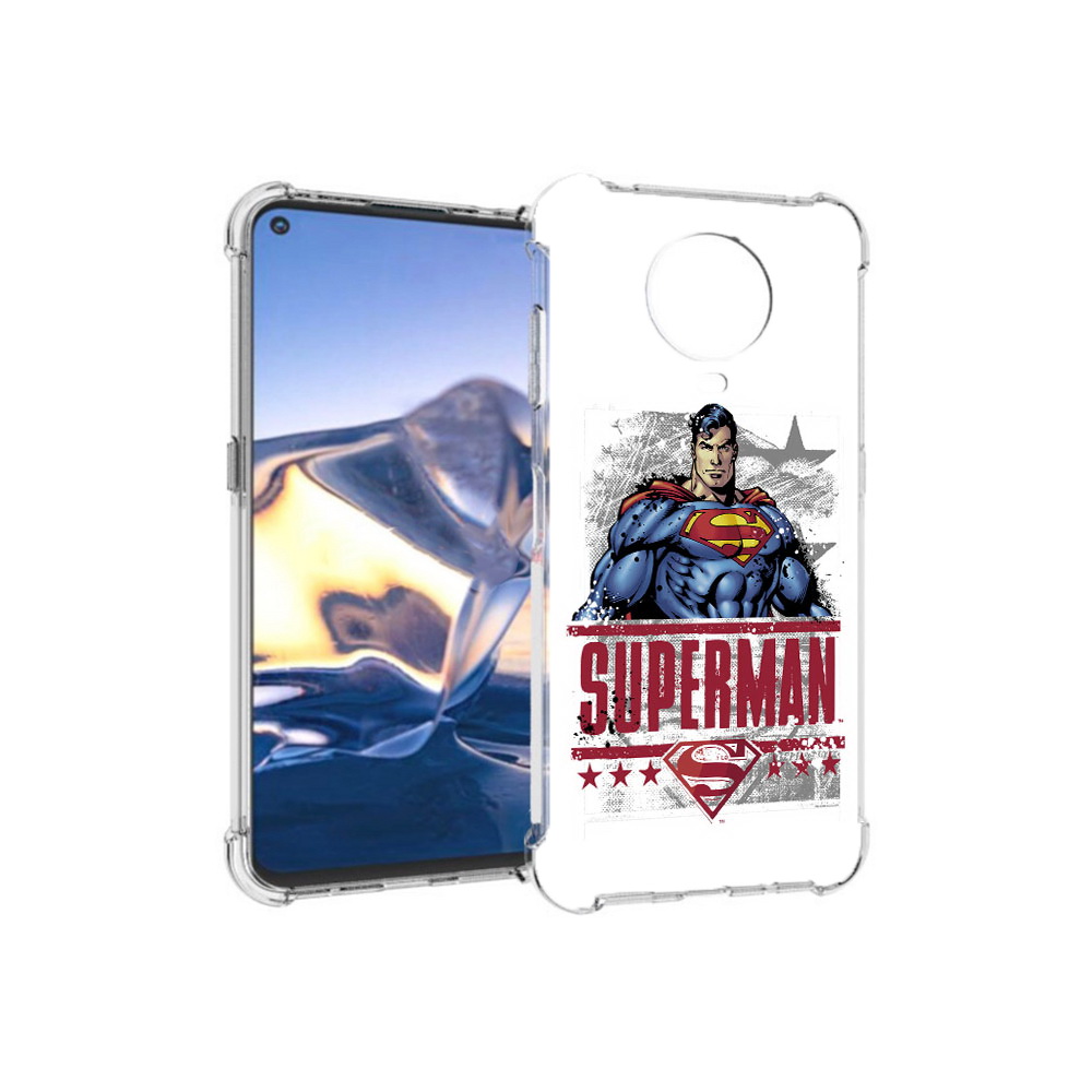

Чехол MyPads Tocco для Nokia G10 рисунок супермен (PT171673.98.583), Tocco