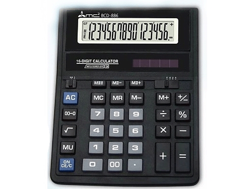 

Калькулятор настольный MC2 BCD-886