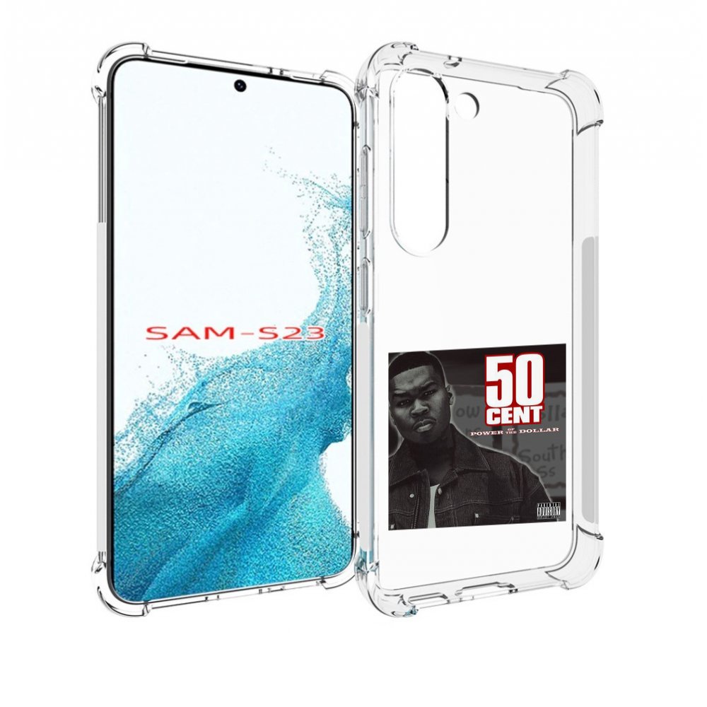 

Чехол MyPads 50 Cent - Power Of The Dollar для Samsung Galaxy S23, Прозрачный, Tocco