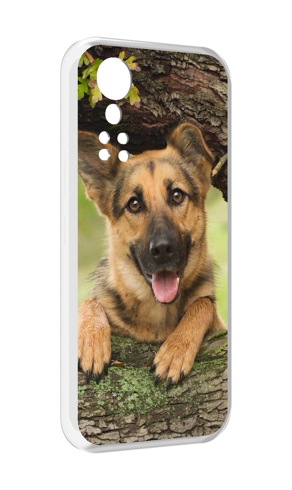 

Чехол MyPads Собака-на-дереве для ZTE Axon 30 5G / Axon 30S, Прозрачный, Tocco