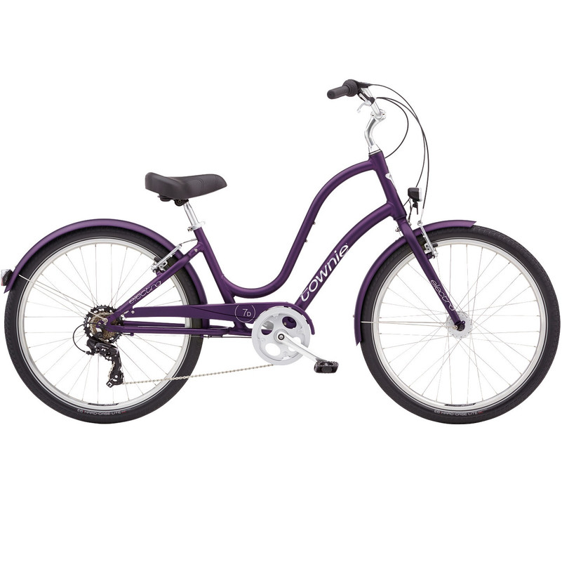 

Велосипед Electra Townie 7D EQ Step Thru D26, рама 17.5, цвет Purple (2023), Фиолетовый