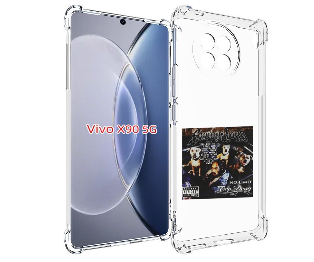 Чехол MyPads Snoop Dogg NO LIMIT TOP DOGG для Vivo X90