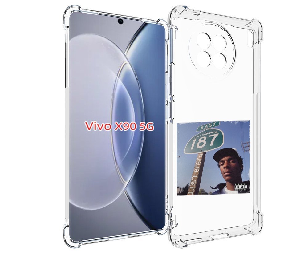 Чехол MyPads Snoop Dogg NEVA LEFT для Vivo X90