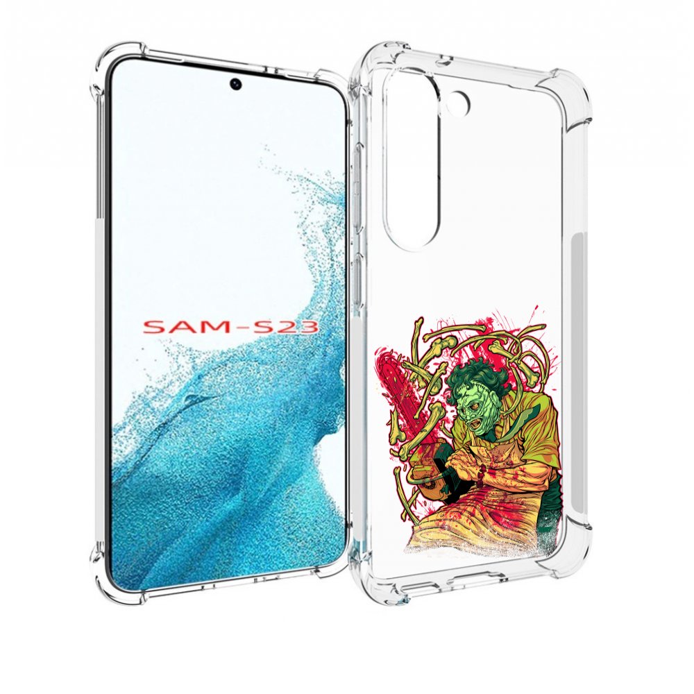 

Чехол MyPads яркий мясник для Samsung Galaxy S23, Прозрачный, Tocco