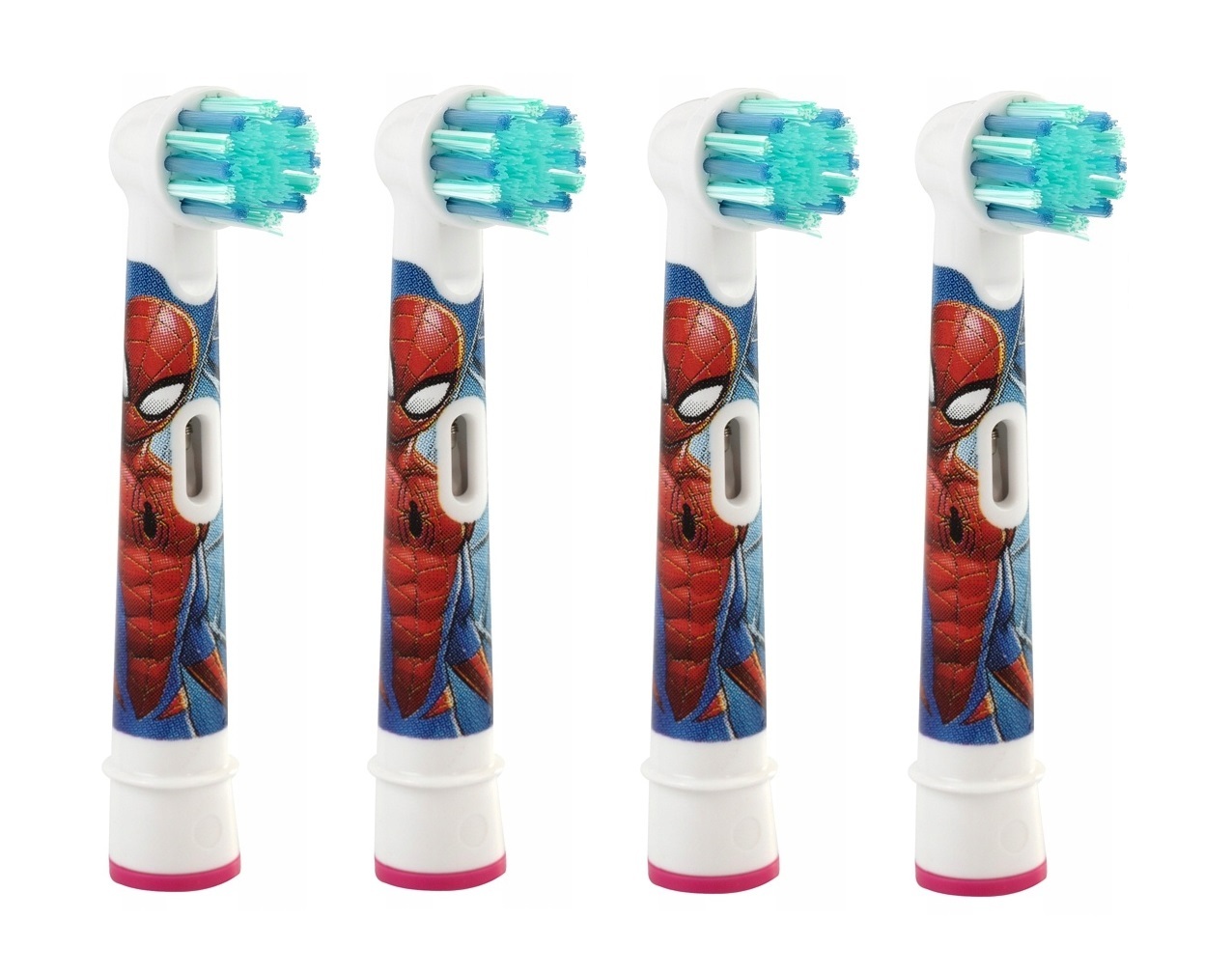 Насадка для электрической зубной щетки Oral-B Stages Kids Человек-паук конструктор lego disney человек паук и его друзья приключения на ярмарке 10963