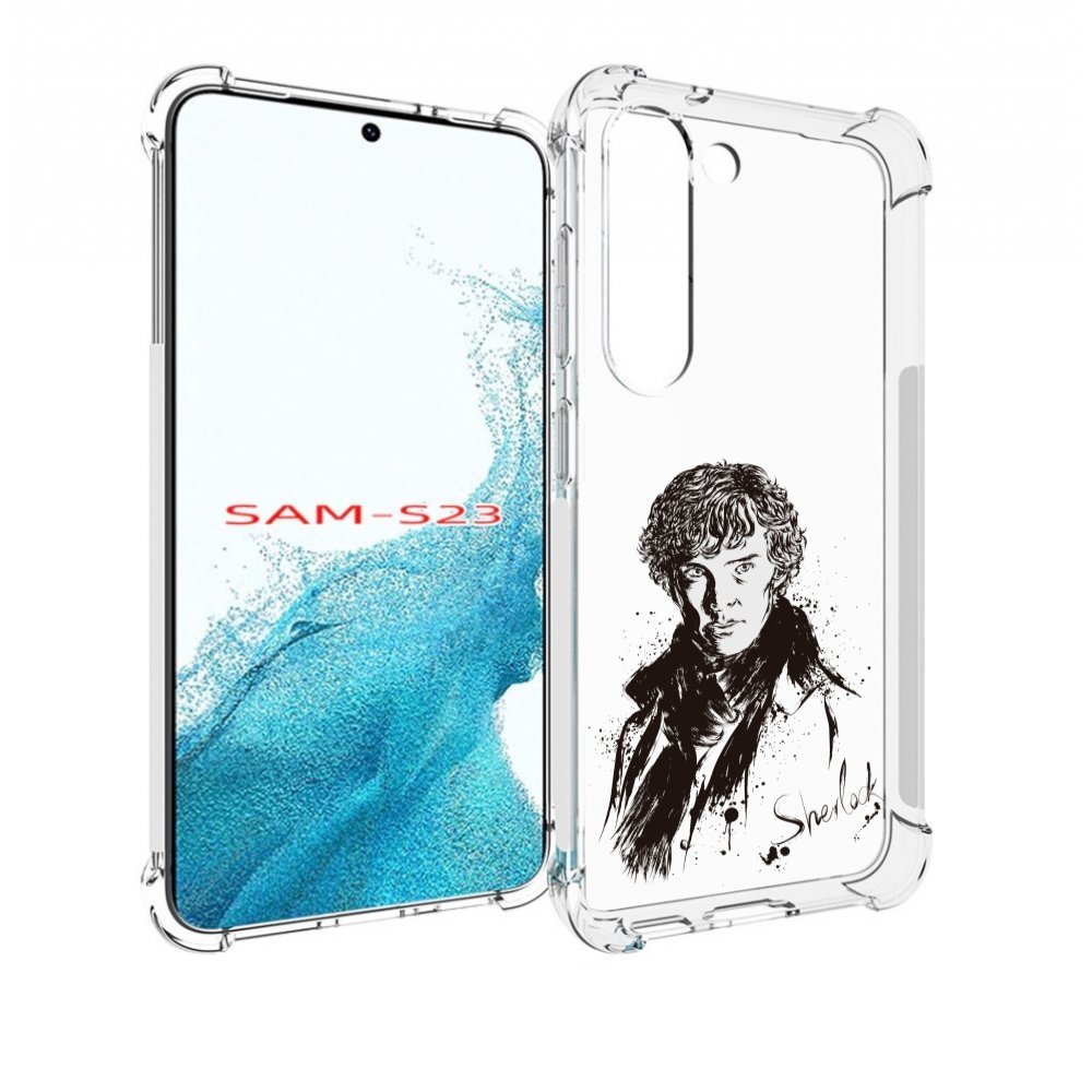 

Чехол MyPads шерлок холмс портрет для Samsung Galaxy S23, Прозрачный, Tocco