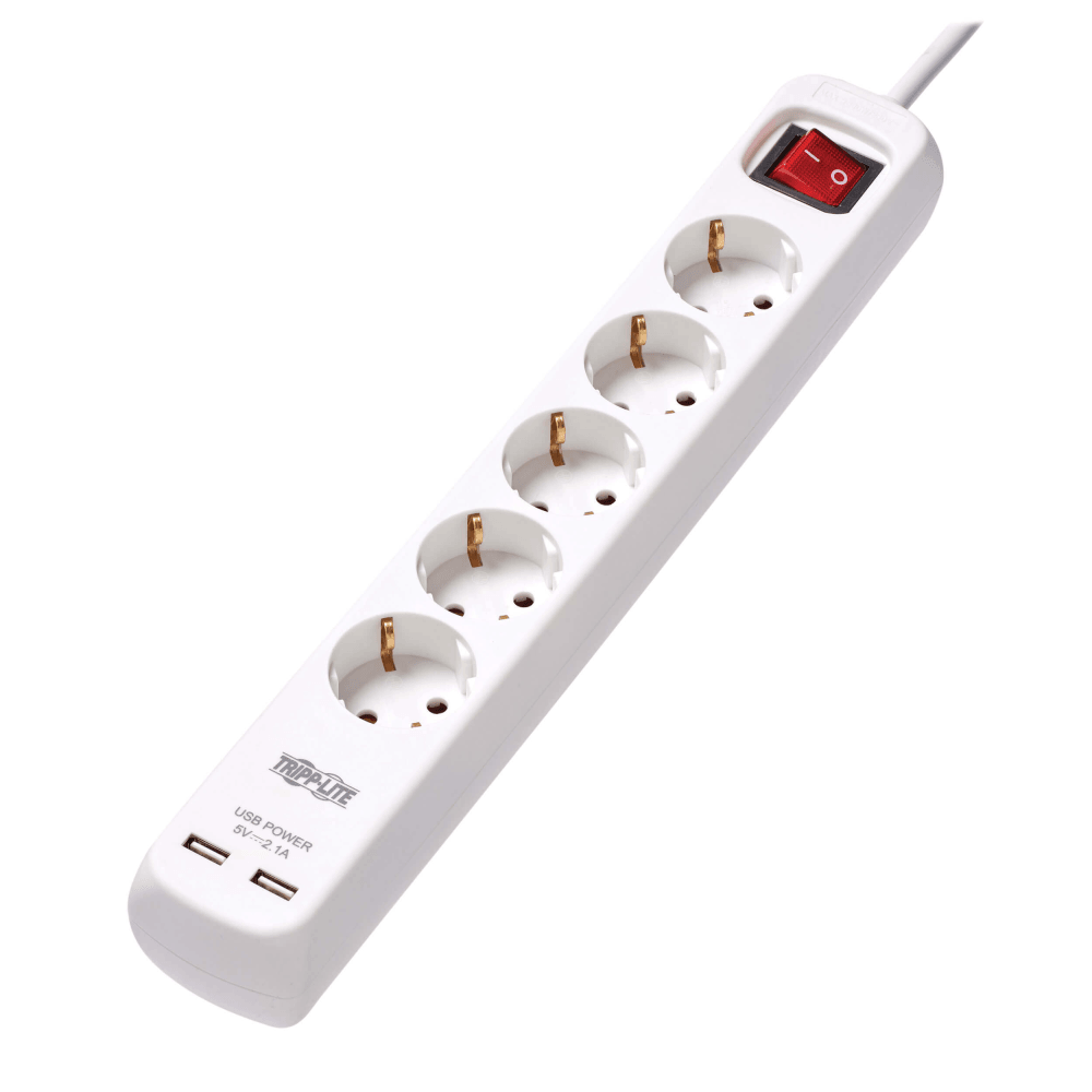 

Tripp Lite 5-Outlet Power Strip PS5G3USB