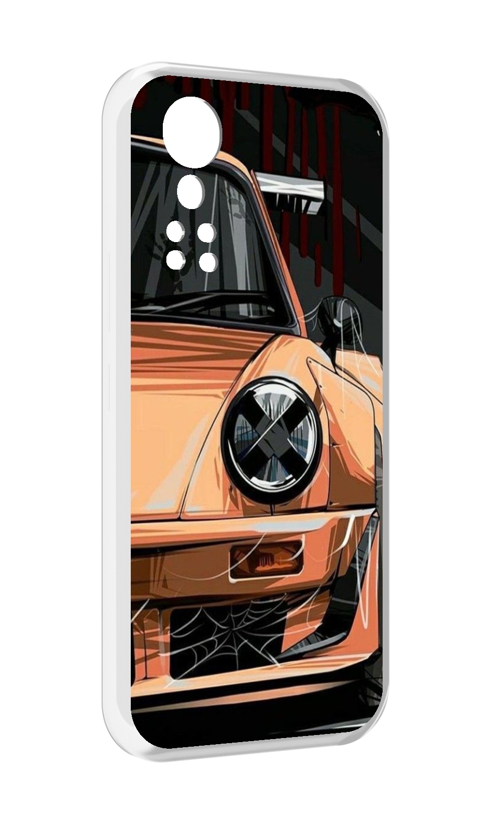 

Чехол MyPads Порш мужской для ZTE Axon 30 5G / Axon 30S, Прозрачный, Tocco