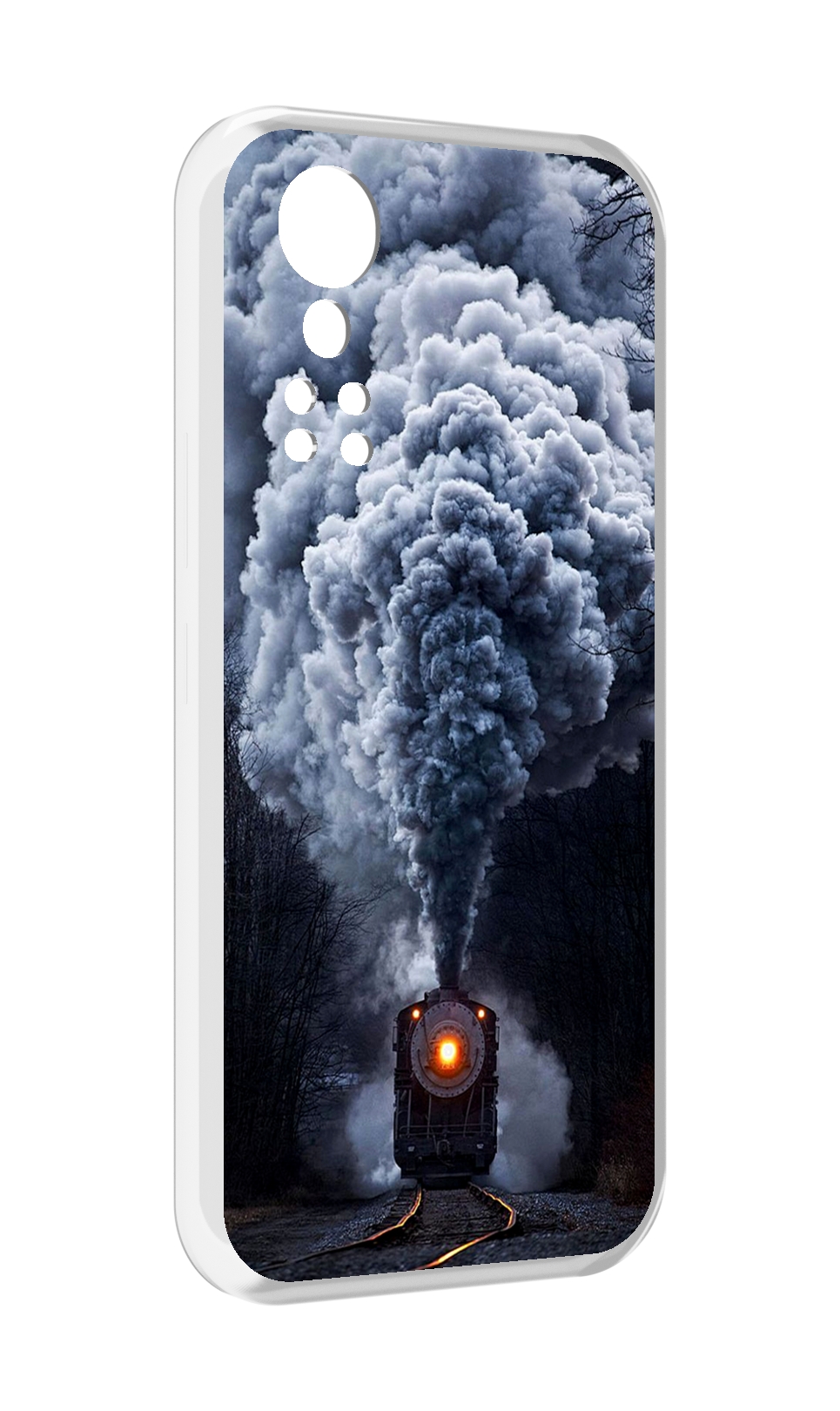 

Чехол MyPads Паровоз для ZTE Axon 30 5G / Axon 30S, Прозрачный, Tocco