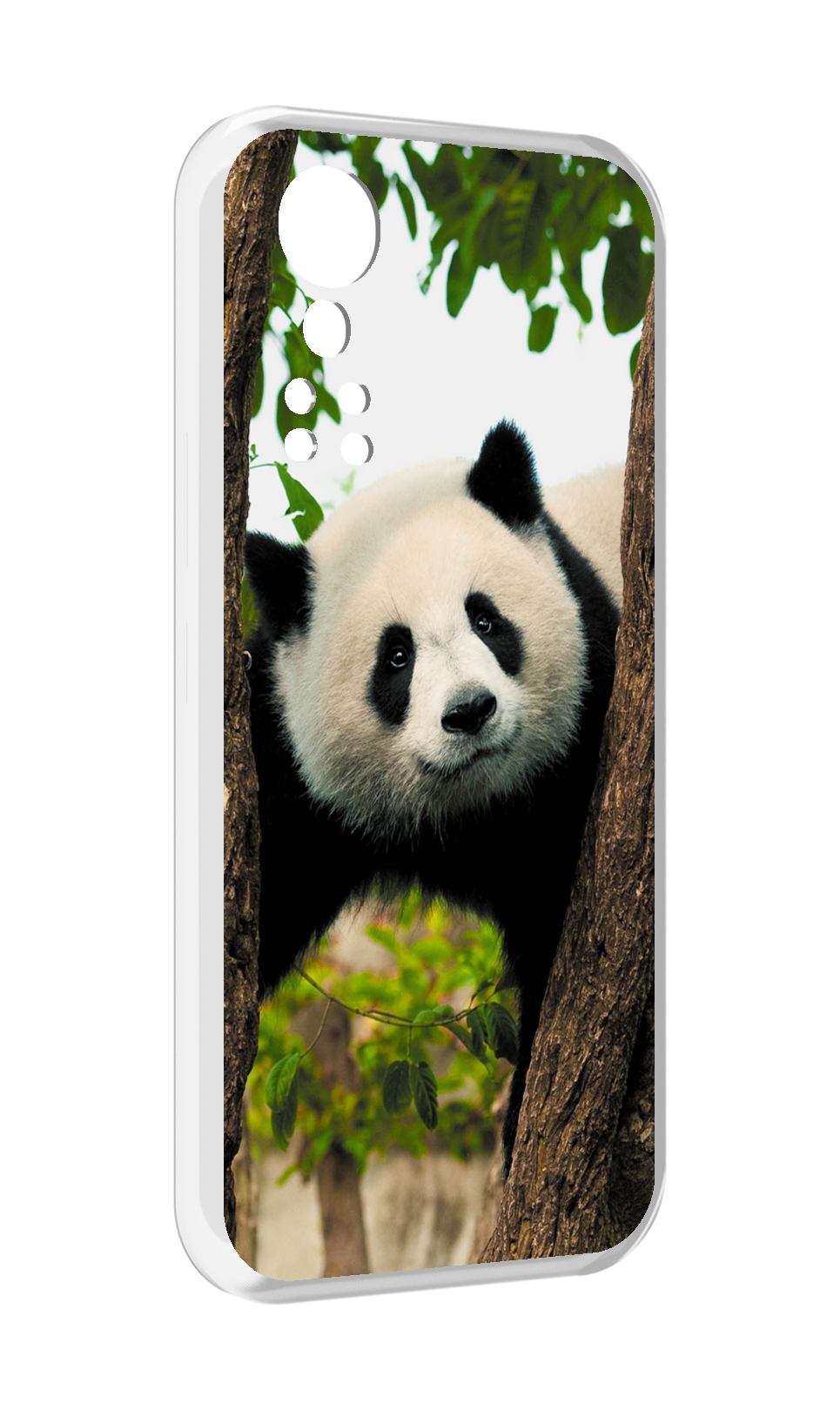 

Чехол MyPads Панда-на-дереве для ZTE Axon 30 5G / Axon 30S, Прозрачный, Tocco