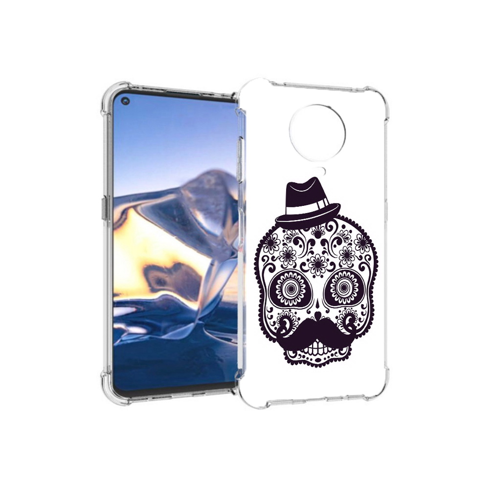 

Чехол MyPads Tocco для Nokia G10 разрисованный скелет (PT171673.98.575), Tocco