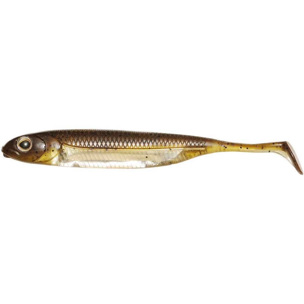 

Мягкая приманка Fish Arrow Flash J Shad 4 #01 (GP/Silver), Коричневый;серебристый, Flash J Shad