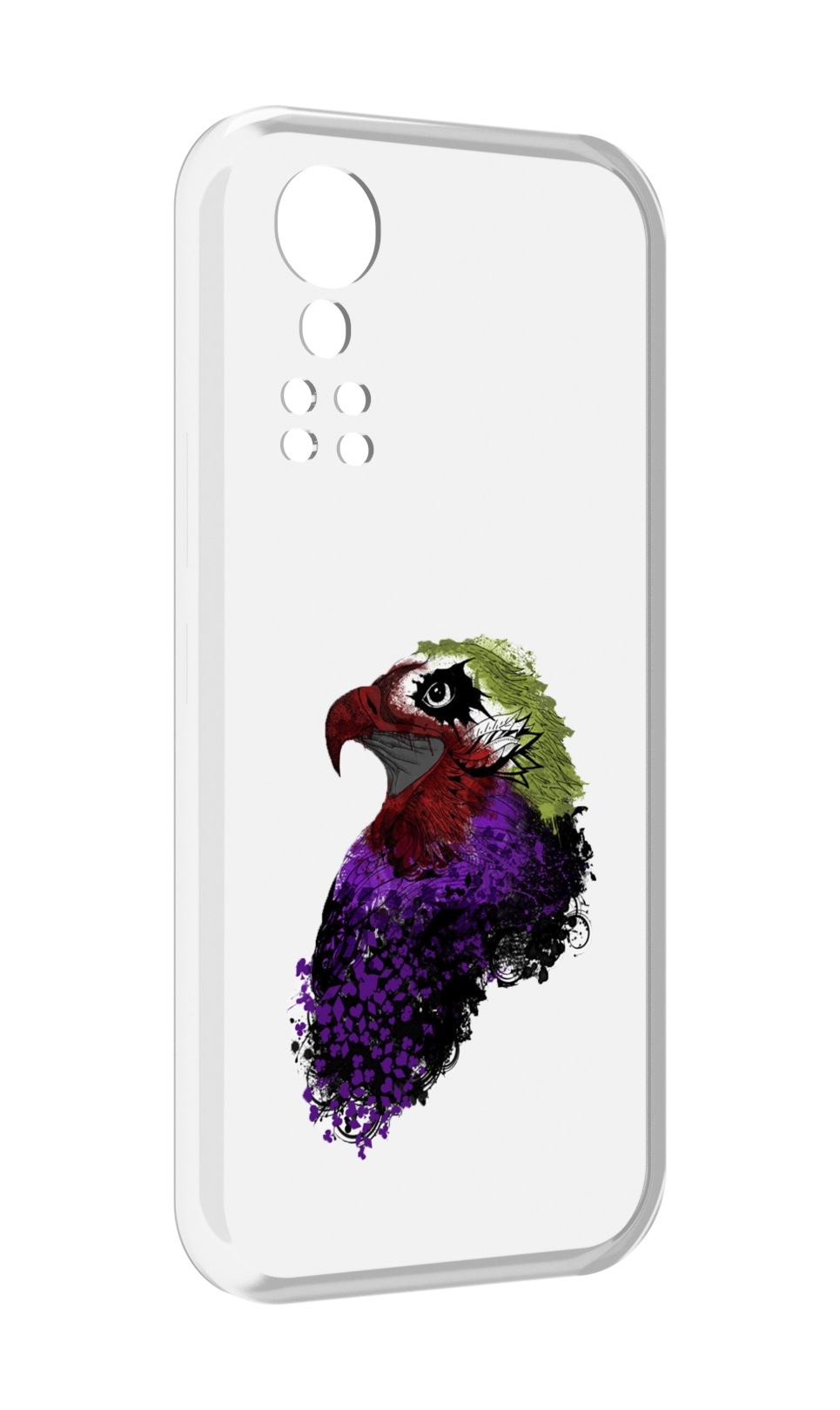 

Чехол MyPads Орел для ZTE Axon 30 5G / Axon 30S, Прозрачный, Tocco