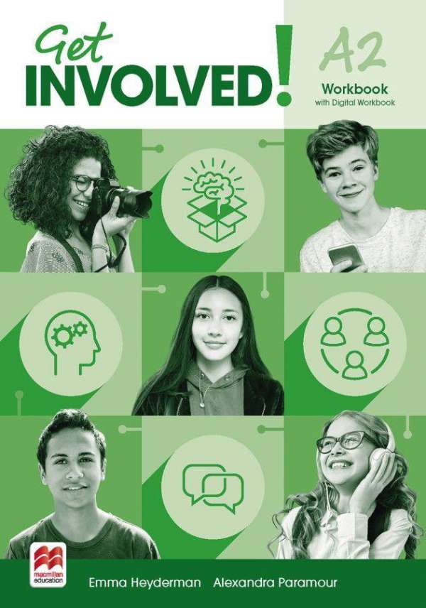 фото Книга get involved! a2 workbook and digital workbook macmillan elt