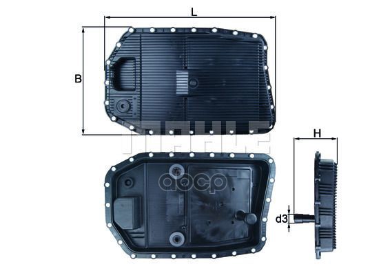 Фильтр гидравлический Mahle/Knecht hx154