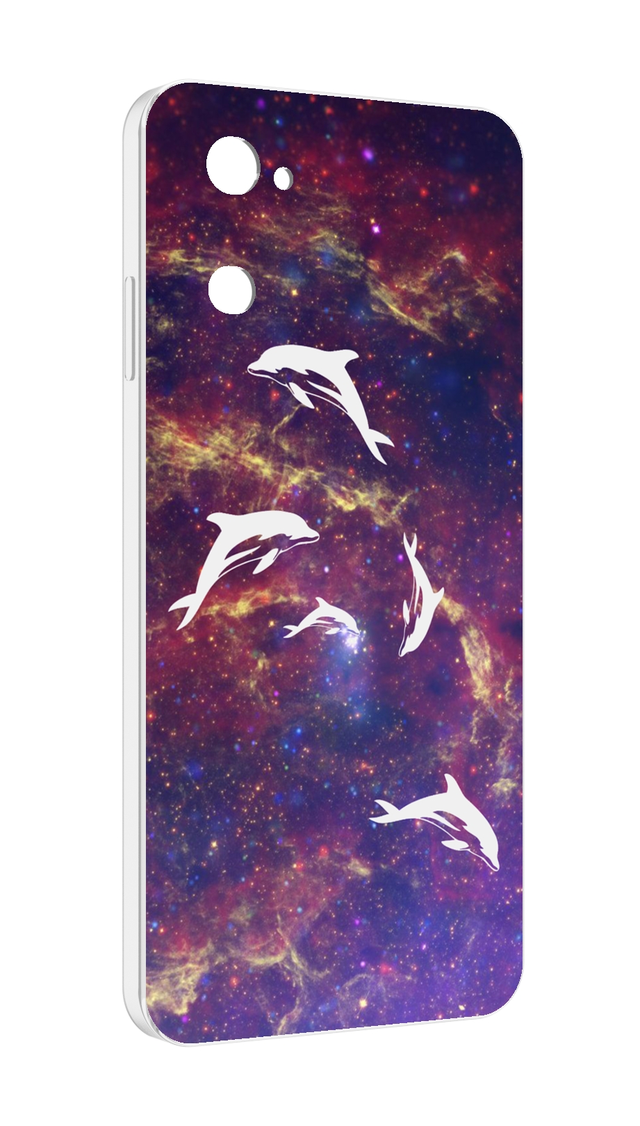 

Чехол MyPads Космические-дельфины для UleFone Note 12 / Note 12P, Прозрачный, Tocco