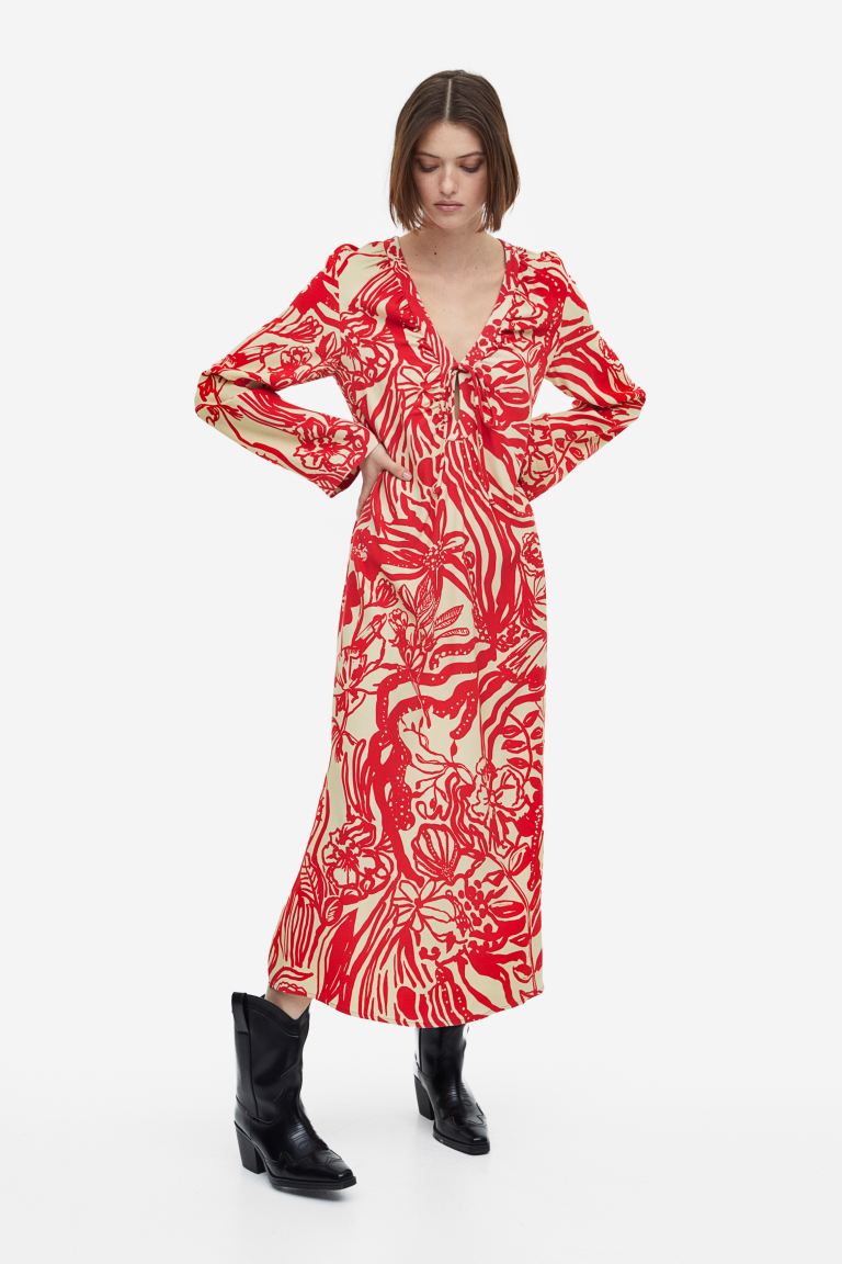 

Платье женское H&M 1157163002 бежевое 2XL (доставка из-за рубежа), 1157163002