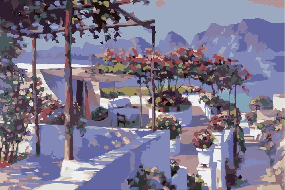 

Живопись по номерам Живопись по Номерам Терраса, 40x60, Терраса