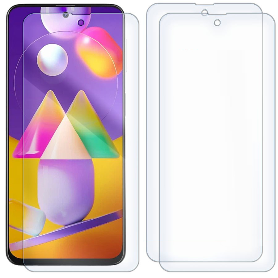 

Комплект из 3-x защитных гибридных стекол для Samsung Galaxy M31s