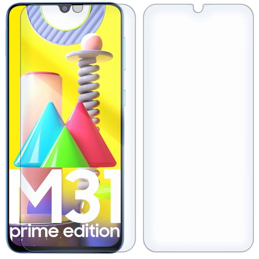 

Комплект из 2-x защитных гибридных стекол для Samsung Galaxy M31 Prime