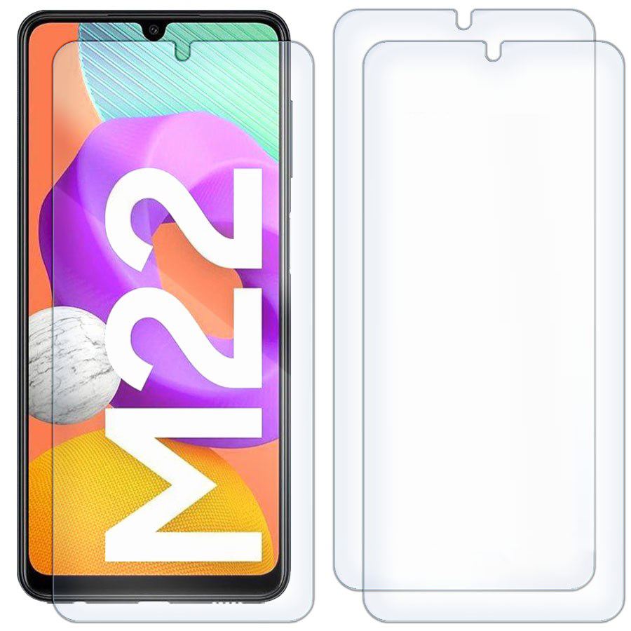 

Комплект из 3-x защитных гибридных стекол для Samsung Galaxy M22 (M225)