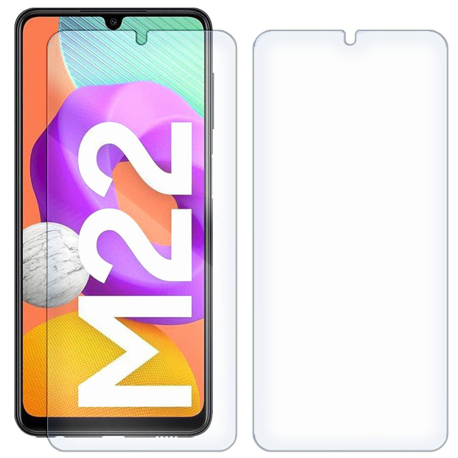 

Комплект из 2-x защитных гибридных стекол для Samsung Galaxy M22 (M225)