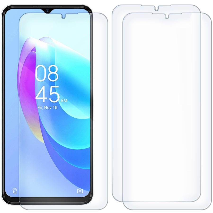 

Комплект из 3-x защитных гибридных стекол для Tecno Spark 9 Pro