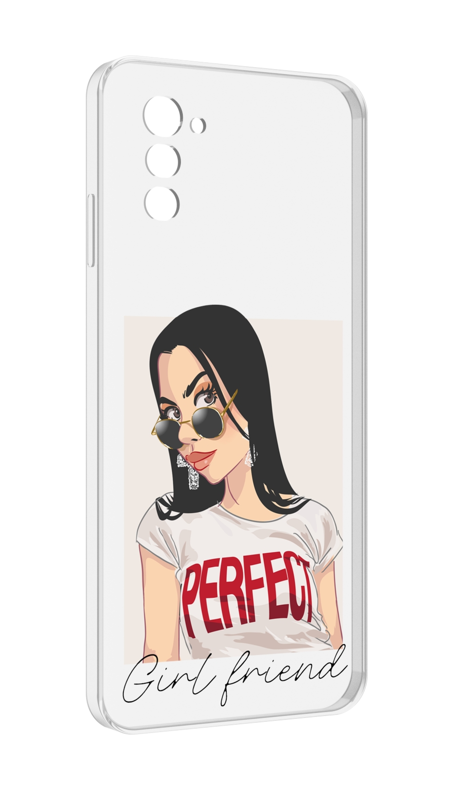

Чехол MyPads Девушка-с-сережками женский для UleFone Note 12 / Note 12P, Прозрачный, Tocco