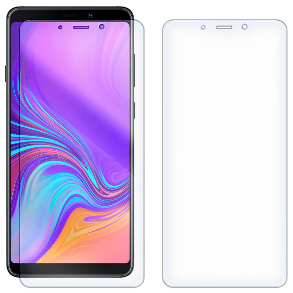 Комплект из 2-x защитных гибридных стекол для Samsung Galaxy A9 2018
