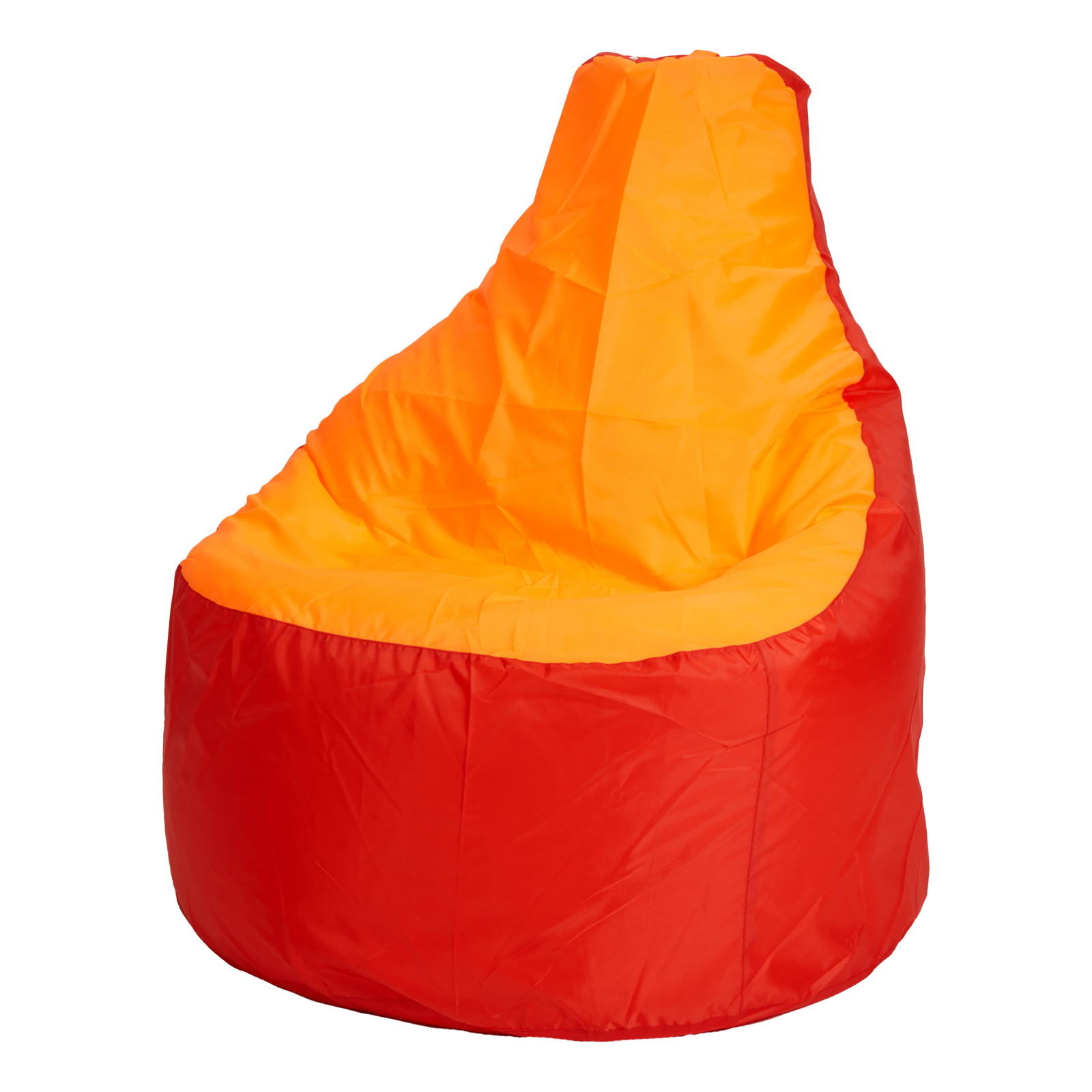 фото Кресло-мешок пуффбери комфорт оксфорд, размер xl, оксфорд, красный; оранжевый