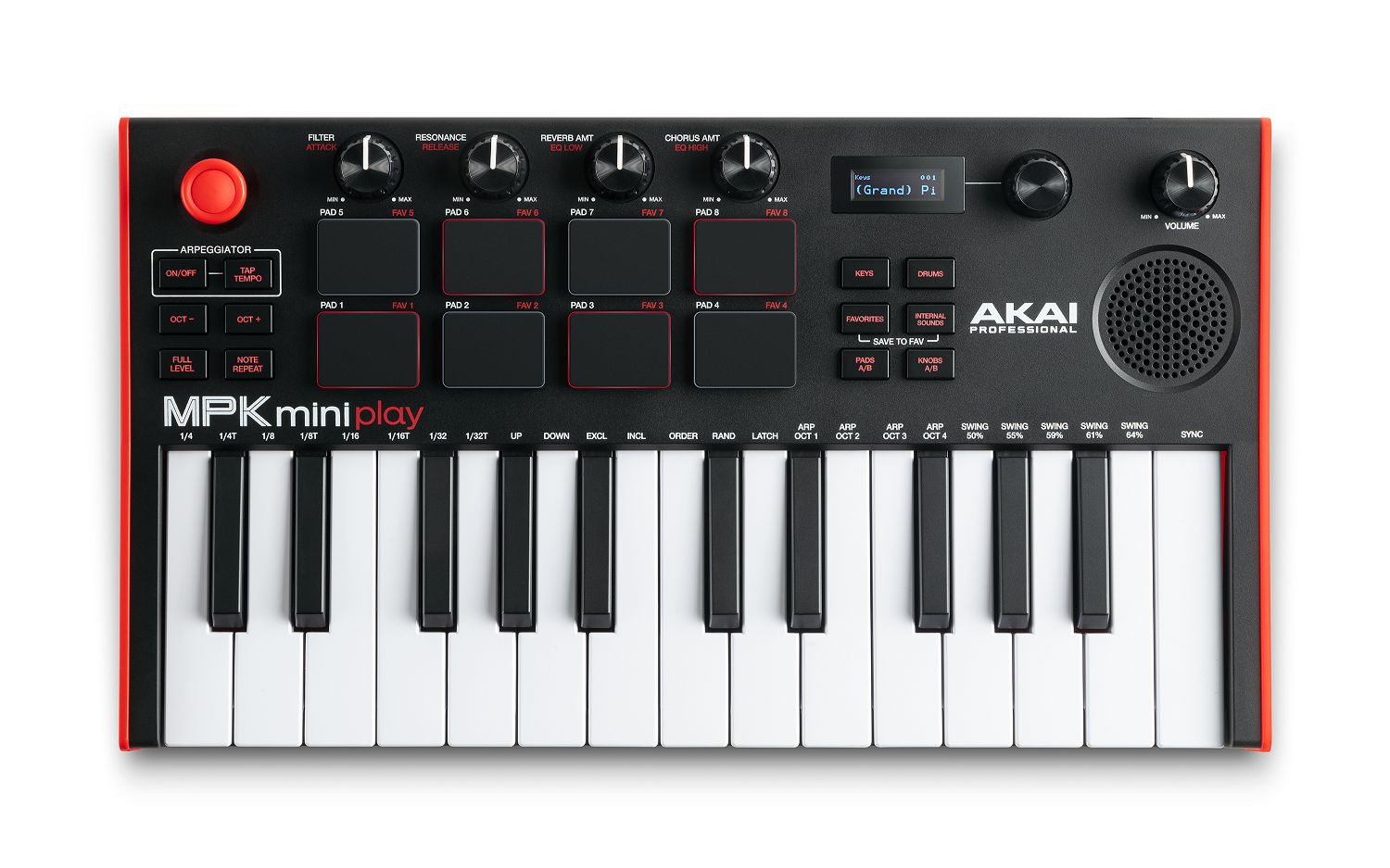 MIDI-клавиатура AKAI PRO MPK MINI PLAY MK3