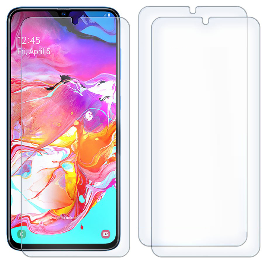 

Комплект из 3-x защитных гибридных стекол для Samsung Galaxy A70