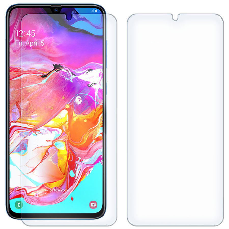 

Комплект из 2-x защитных гибридных стекол для Samsung Galaxy A70