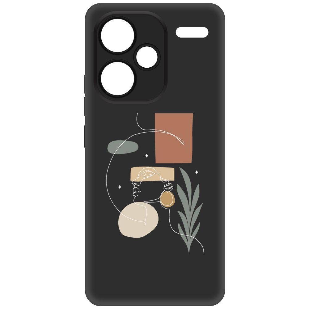 

Чехол-накладка Krutoff Soft Case Элегантность для Xiaomi Redmi Note 13 Pro+ 5G черный