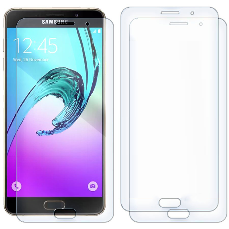 Комплект из 3-x защитных гибридных стекол для Samsung Galaxy A7 2016