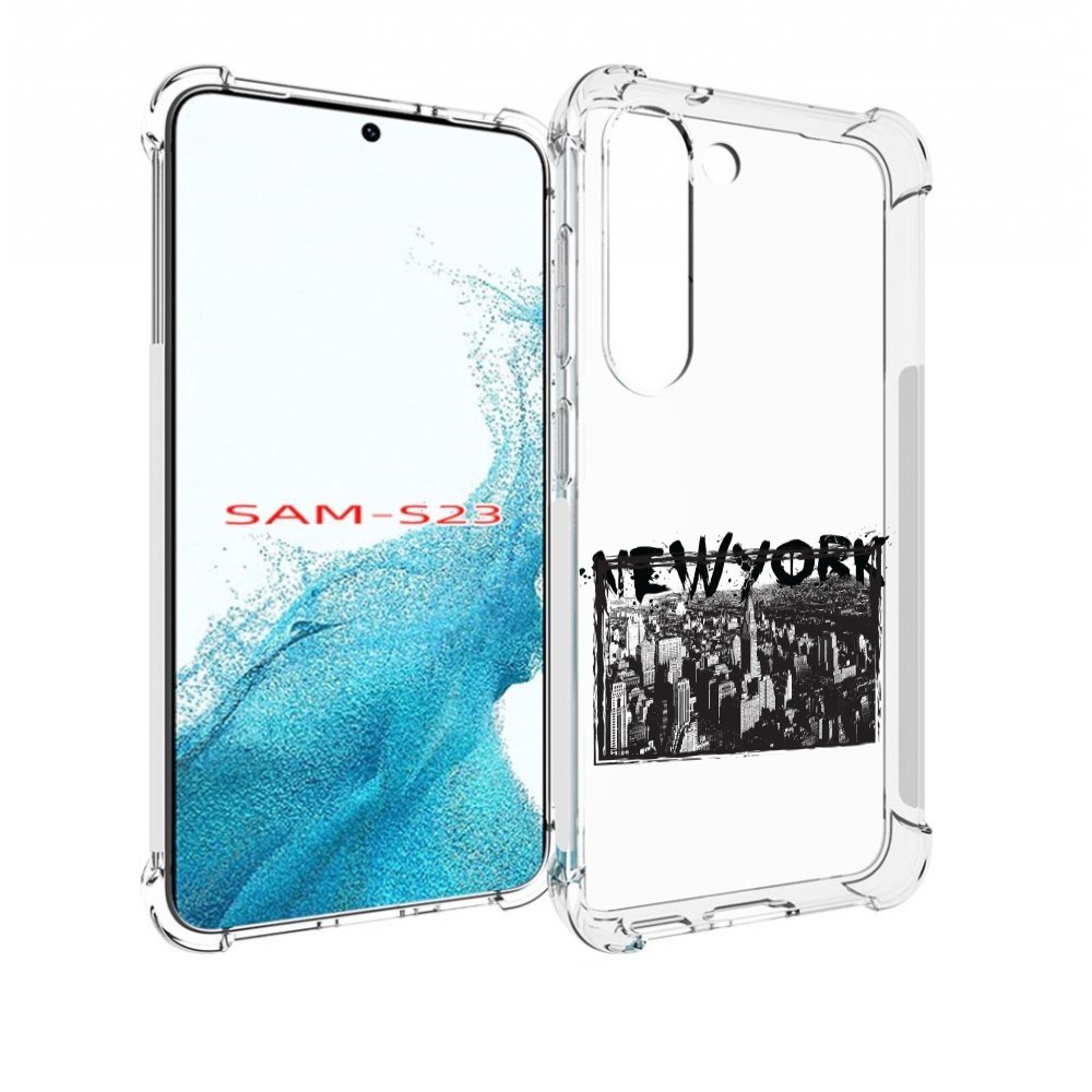 

Чехол MyPads че для Samsung Galaxy S23, Прозрачный, Tocco