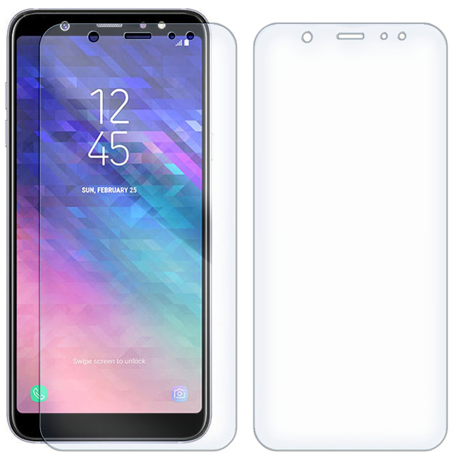 

Комплект из 2-x защитных гибридных стекол для Samsung Galaxy A6 Plus 2018