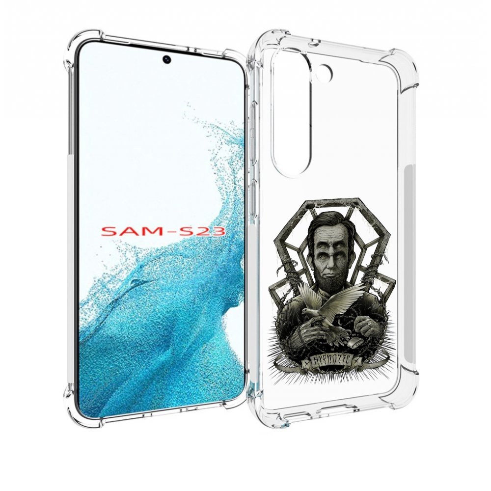 

Чехол MyPads франклин абстракция для Samsung Galaxy S23, Прозрачный, Tocco