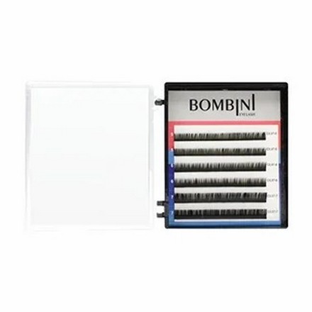 Купить Накладные ресницы Bombini ресницы на ленте 0, 07/9-11 мм D-изгиб