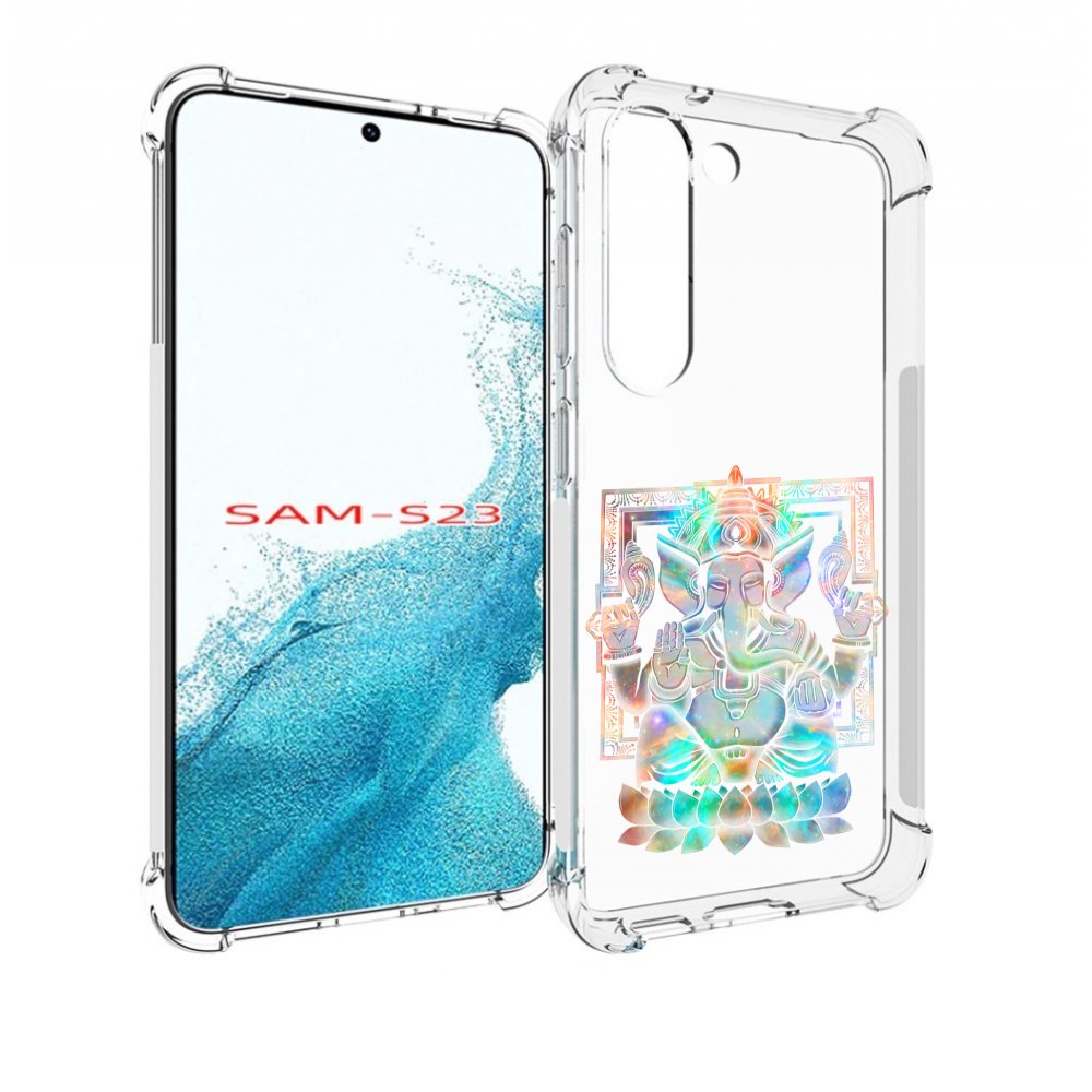 

Чехол MyPads умный слон для Samsung Galaxy S23, Прозрачный, Tocco