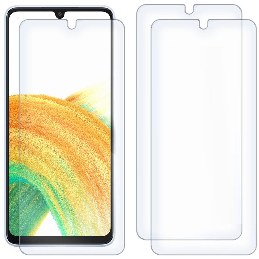 

Комплект из 3-x защитных гибридных стекол для Samsung Galaxy A33 5G